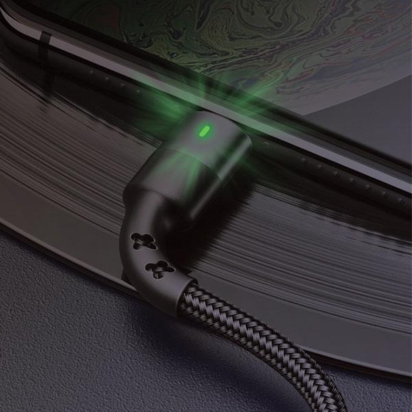 Image du produit Usams USB USB-A - USB-C cable 1 m Black (1 m, USB 2.0)