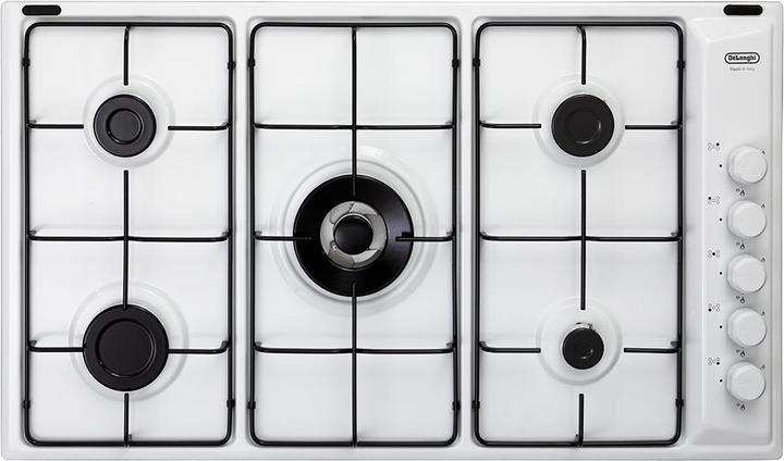 Produktbild De'Longhi De?Longhi FLB 59 DD Weiss Einbaukochfeld 86 cm Gas 5 Herd(e)