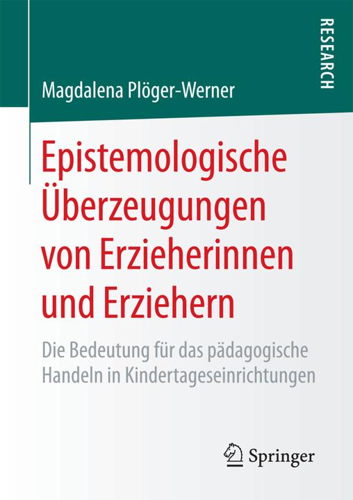 Energie-Label Epistemologische Überzeugungen von Erzieherinnen und Erziehern (Magdalena Plöger-Werner, 2015)