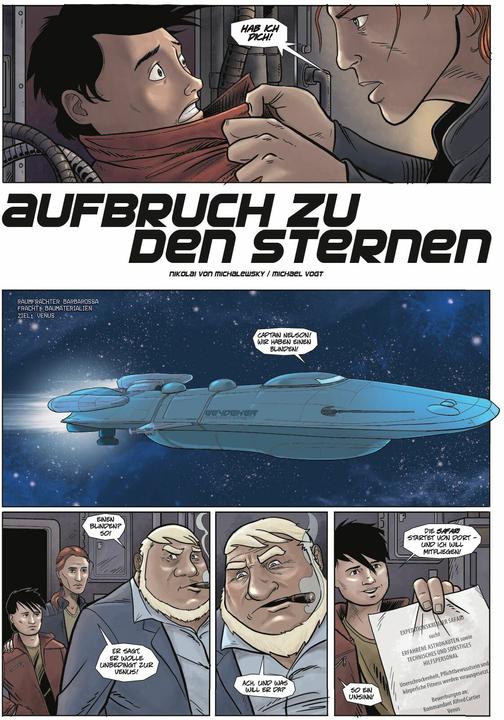 Produktbild Panini Mark Brandis - Aufbruch zu den Sternen (Deutsch, Michael Vogt, Nikolai von Michalewski, 2020)