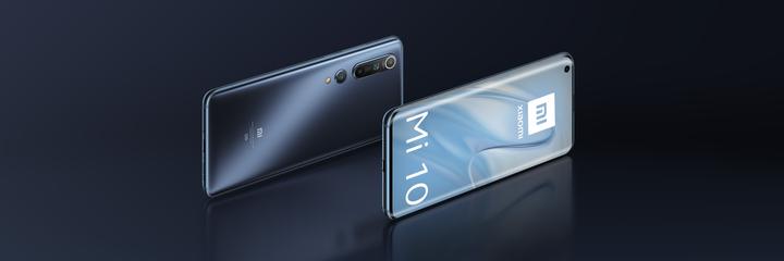 Actual product image Xiaomi Mi 10 (128 GB, Twilight grey, 6.67", Single SIM, 108 Mpx, 5G)