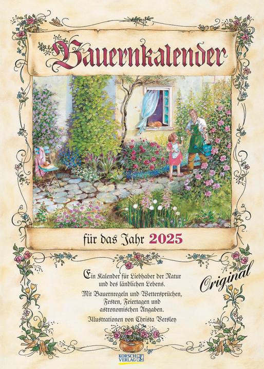 Produktbild Bauernkalender 2025 (A3, Harter Einband, Deutsch)