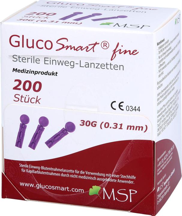 Produktbild Gluco Smart Glucosmart Fine Lanzetten (Lanzette)
