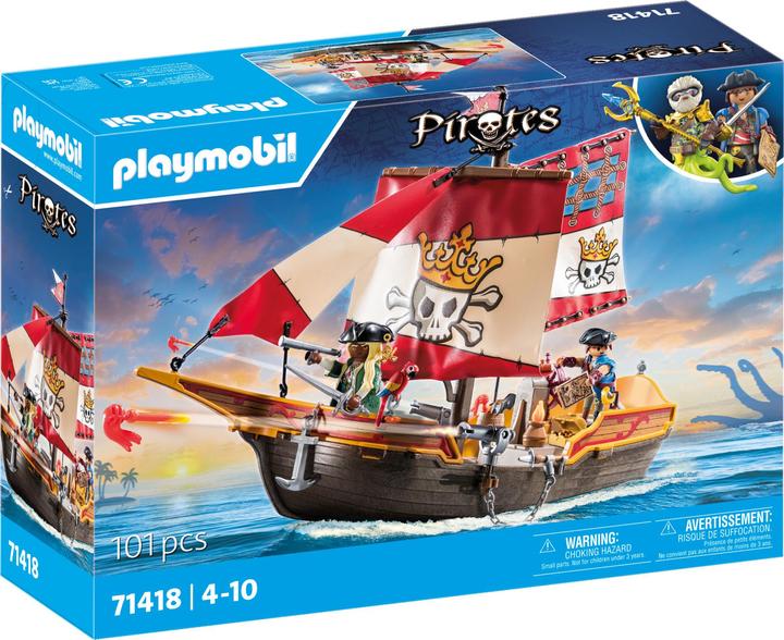 Playmobil Kleines Piratenschiff (71418, Playmobil Pirates)