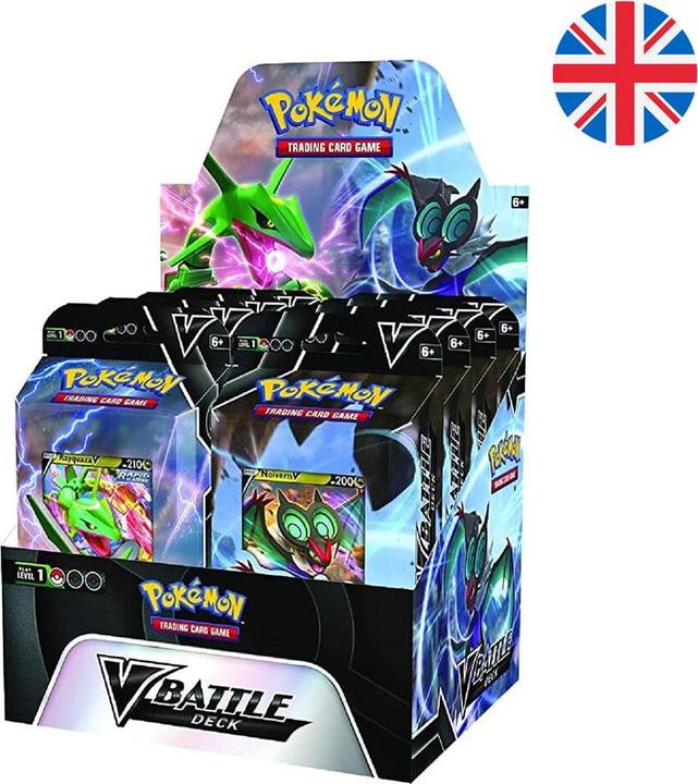 Produktbild Pokémon USA, Inc. Pokemon TCG: Rayquaza V Noivern V Battle Deck Kartenspiel ab 6 Jahren 2 Spieler 10 (Englisch, Deck)