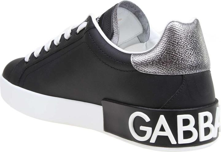 Image du produit Dolce & Gabbana portofino sneakers in black nappa calfskin (39)