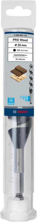 Produktbild Bosch Professional Zubehör PRO Wood Holzschlangenbohrer, 32 x 95 x 160 mm (32 Millimeter)