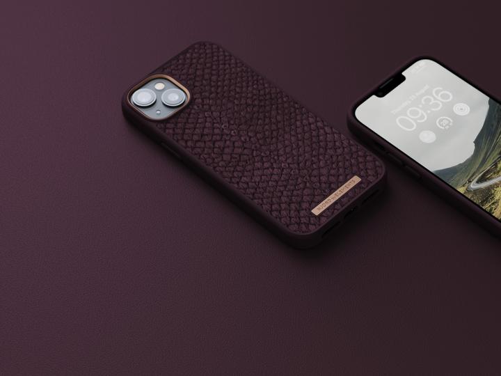 Produktbild Njord Salm.Leather Magsafe Case (Apple iPhone 14 Plus)