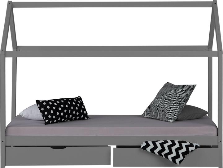 Actual product image Jamb Children's bed with drawers 90x200cm white (90 x 200 cm)