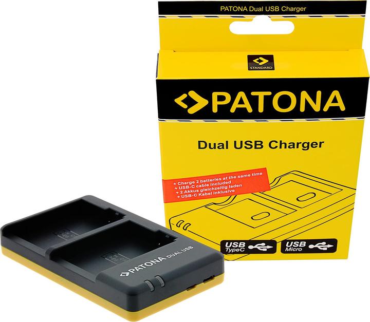 Actual product image Patona Dual USB LP-E8 (Charger)