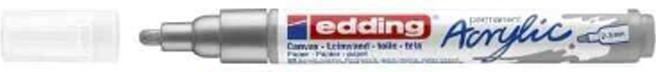 Produktbild Edding Acrylmarker 5100 Medium (Silber, 3 mm, 1 x)