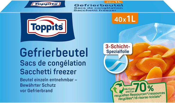 Toppits Freezer bag (40 x)
