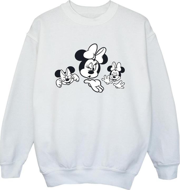 Disney Minnie Mouse Three Faces Sweatshirt Jungen