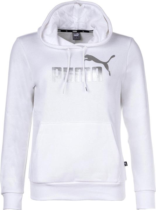 Puma ESS+ Metallic Logo Hoodie FL (XS)