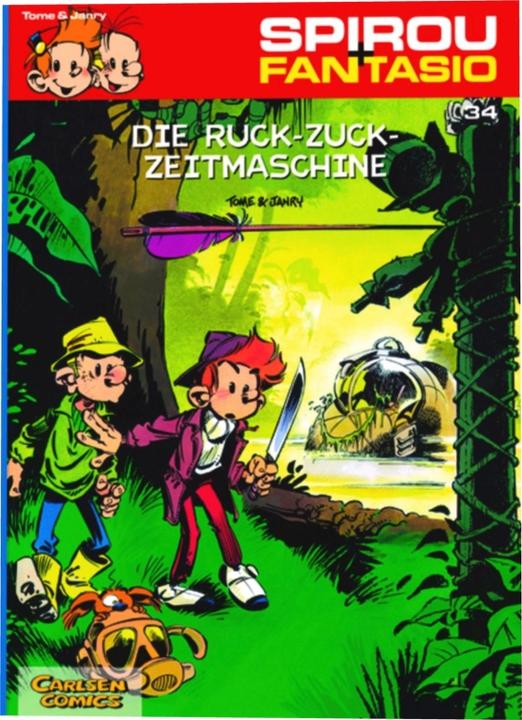 Actual product image Spirou and Fantasio, Volume 34 (André Franquin, Tome, German)