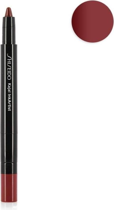 Actual product image Shiseido Kajal InkArtist (Azuki Red)