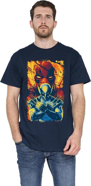 Actual product image Deadpool & Wolverine Mens Best Bubs T-Shirt (XXL)