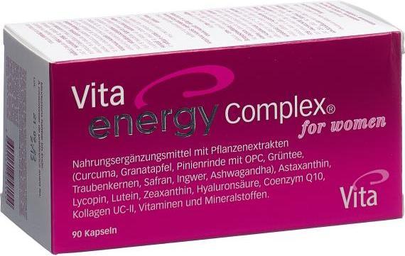 Image du produit Vita Complexe énergétique femmes (90 pièce(s), Capsules, 300 g)