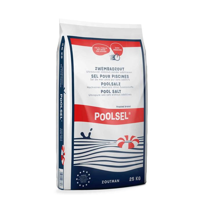 Produktbild Zoutman SPEZIAL-Schwimmbadsalz POOLSEL für Elektrolyse, 25Kg (fein)