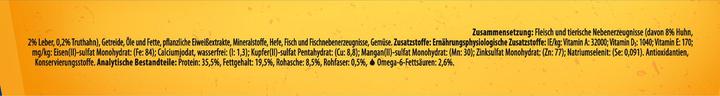 Valeurs nutritives et ingrédients Felix Party Mix Original (Adulte, 1 pcs, 212 g)