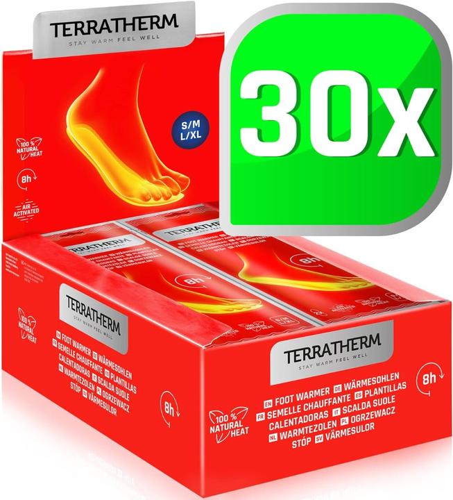 TerraTherm Wärmesohlen 30 Paar
