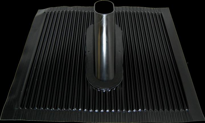 Produktbild Megasat Kunststoff-Alu-Ziegel 500x440mm schwarz (Spiegel + Antennen Montage)