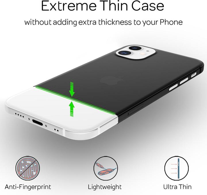 Actual product image Nalia Extra Thin Hardcase (Apple iPhone 12 mini)