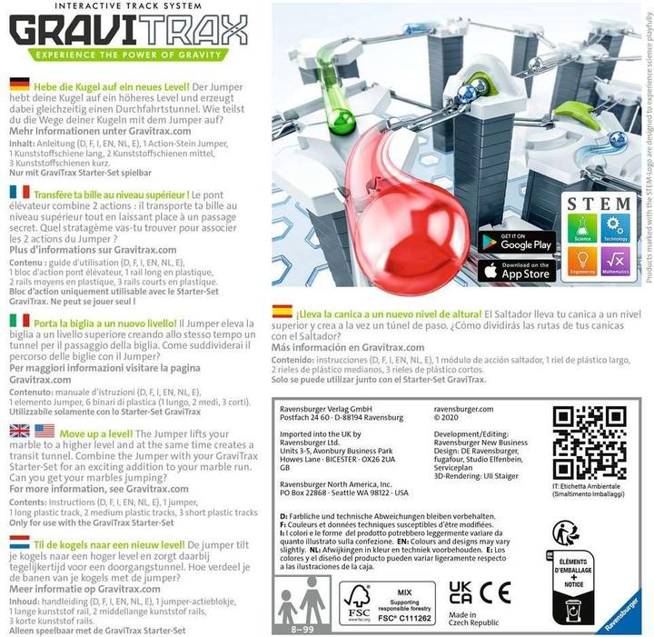 Immagine prodotto Ravensburger GraviTrax Ponticello GraviTrax