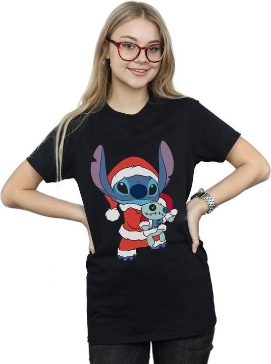 Immagine prodotto Disney Lilo And Stitch Stitch Christmas Maglietta Ampia Donna (XL)