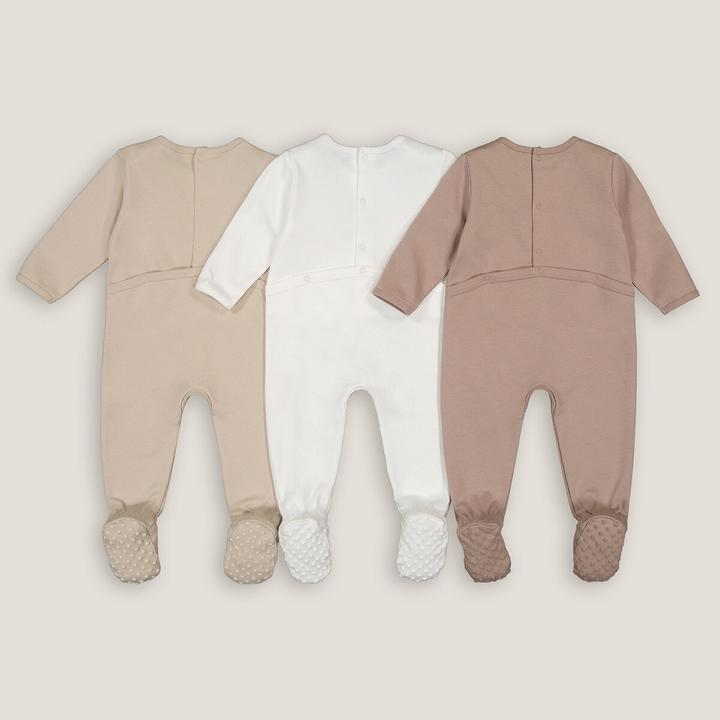 Produktbild La Redoute Collections 3er-Pack Strampler aus Baumwolle (74)
