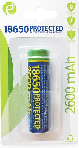 Produktbild Gembird EG-BA-18650/2600 Lithium-ion 18650 baterija protected 2600 mAh (1 Stk., 18650, 2600 mAh)