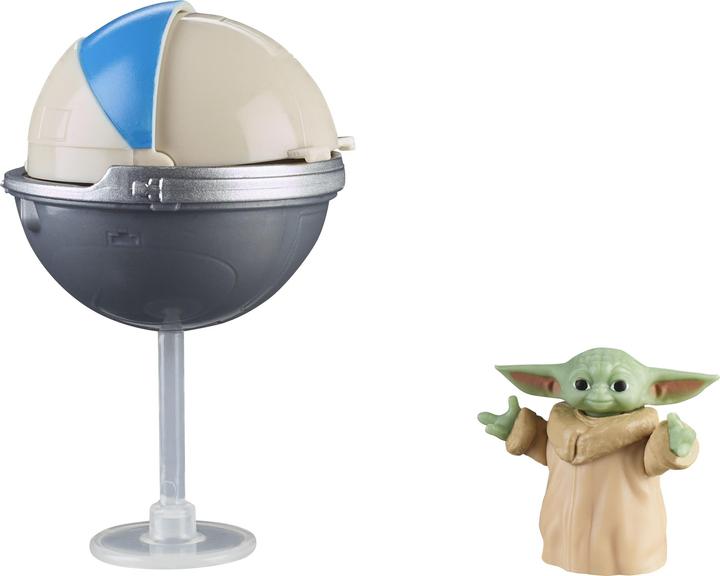 Produktbild Hasbro STAR WARS Epic Hero Series Grogu 2,5 cm große Actionfigur & Hover-Kinderwagen, Spielzeug für 4-Jähri