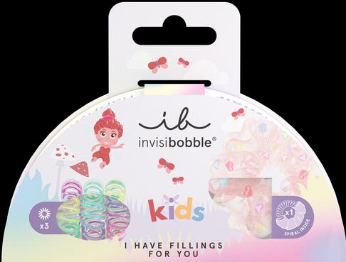 Actual product image Invisibobble Gifting Kit Kids i have fillings for you 4 pcs
