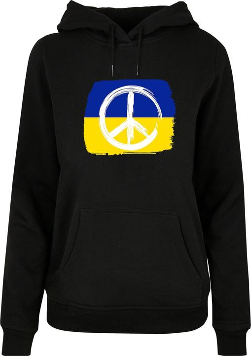 Actual product image Merchcode Ladies Peace - Flag Peace Basic Hoody - 161635 (M)