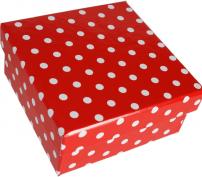 Actual product image Ootb Gift box dots red (Wrapping paper, 8 x)