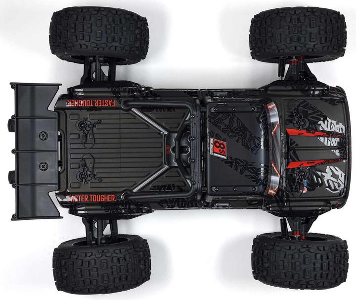 Produktbild Arrma St.Truck Outcast 8s 1:5 4wd Ep Rtr Black Brushless (RTR Ready-to-Run)