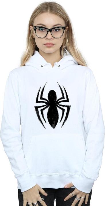 Actual product image Womens/Ladies Spider-Man Ultimate Spider Logo Hoodie (XL)