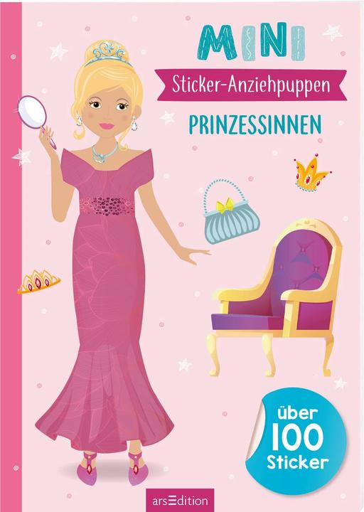 Immagine prodotto Mini bambole adesive da vestire - Principesse