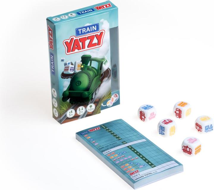 Image du produit Smart Games Train Yatzy (Français, Italien, Anglais, Allemand)