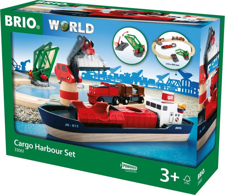 Productafbeelding Brio Containerhaven Set
