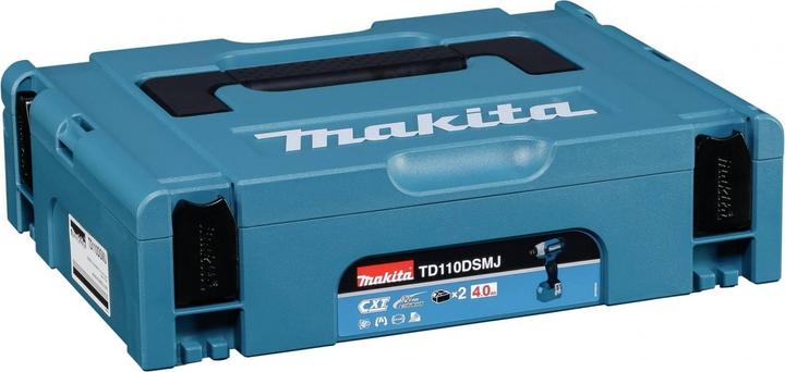 Immagine prodotto Makita Avvitatore a percussione a batteria TD110DSMJ (Batteria ricaricabile)
