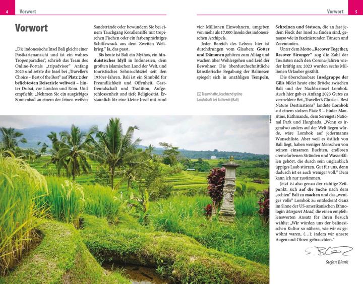 Image du produit Reiseführer Bali, Lombok und die Gilis (Allemand, Stefan Blank, 2023)