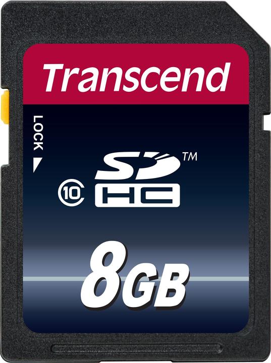 Produktbild Transcend SDHC 200x (8 GB, SDHC, U1, UHS-I)