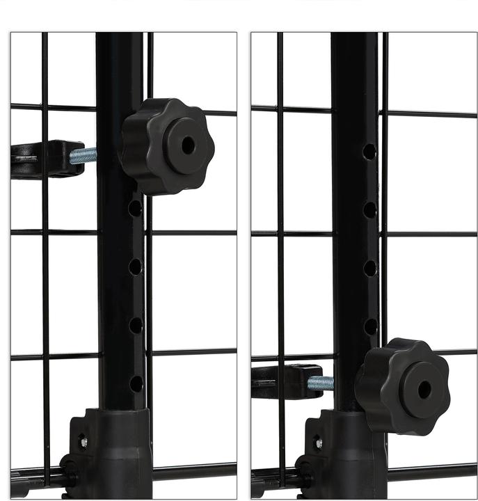 Actual product image Relaxdays Dog fence (Dog, Safety closure)