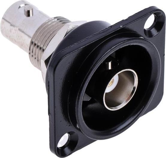 Actual product image Rs Pro Female coaxial connector BNC connector, panel mount, 50Ω, standard, straight