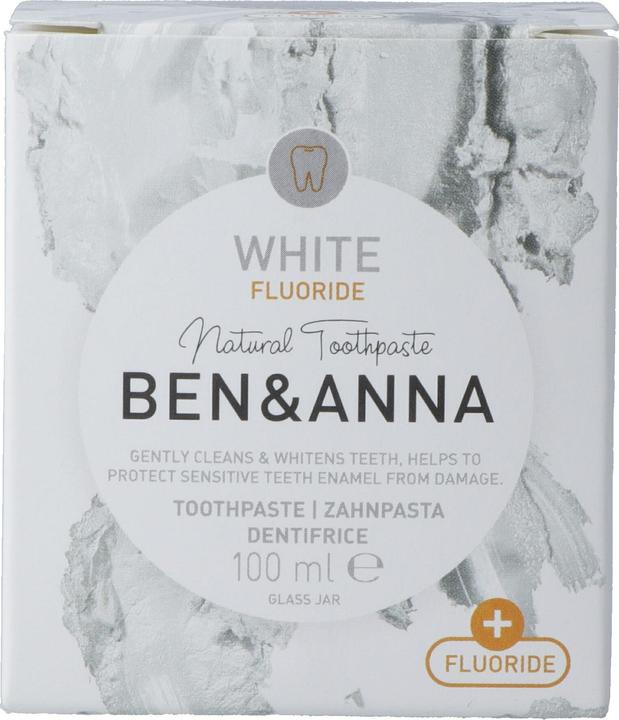 Produktbild Ben & Anna Zahnpaste Fluoride White (100 ml)