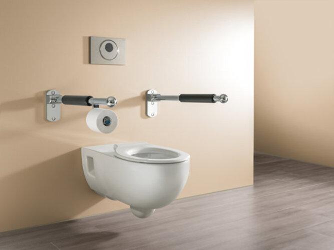 Produktbild Geberit Renova Nr. 1 Comfort Tiefspül-WC, spülrandlos, 6/5 l, teilgeschlossene Form, wandhängend