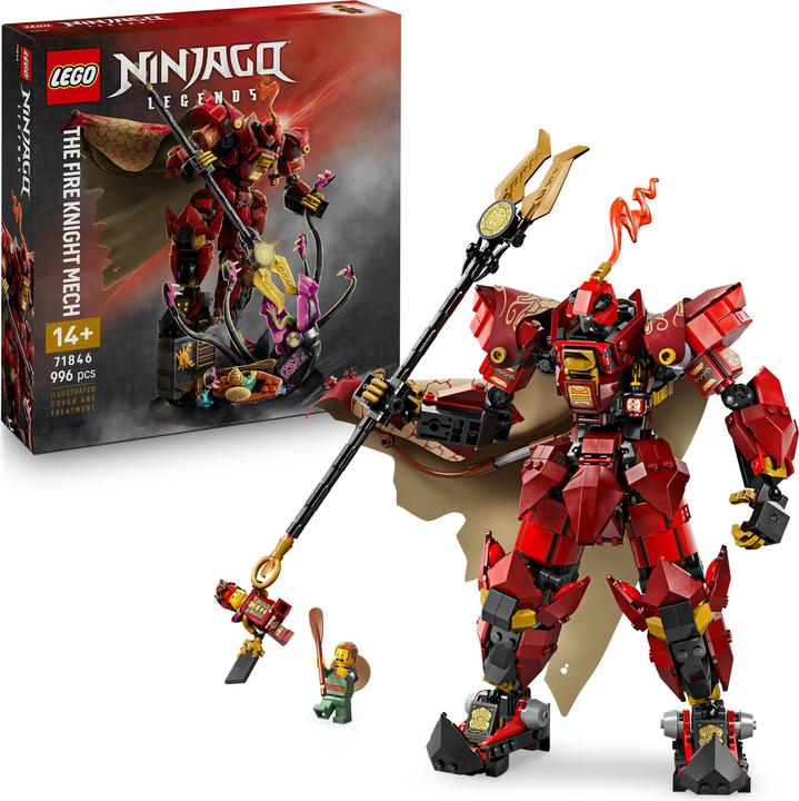 Image du produit LEGO 71846 Der Feuerritter-Mech (71846, LEGO Ninjago)