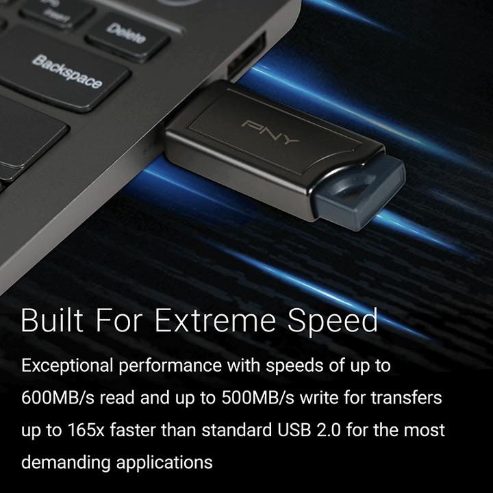 Actual product image PNY Pro Elite (256 GB, USB-A)