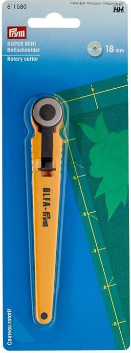 Produktbild Prym Rollschneider Super mini 18 mm, Karte 1 Stk.